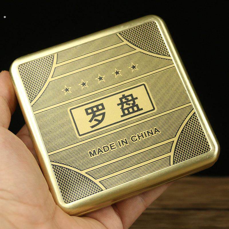罗盘罗经仪开户外罗盘寻龙诀指南针随身携带地质小翻盖高精度专业