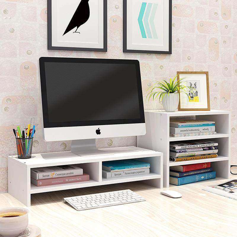 台式电脑显示器增高架桌面收纳书桌置物架屏幕底座垫加高架子支架