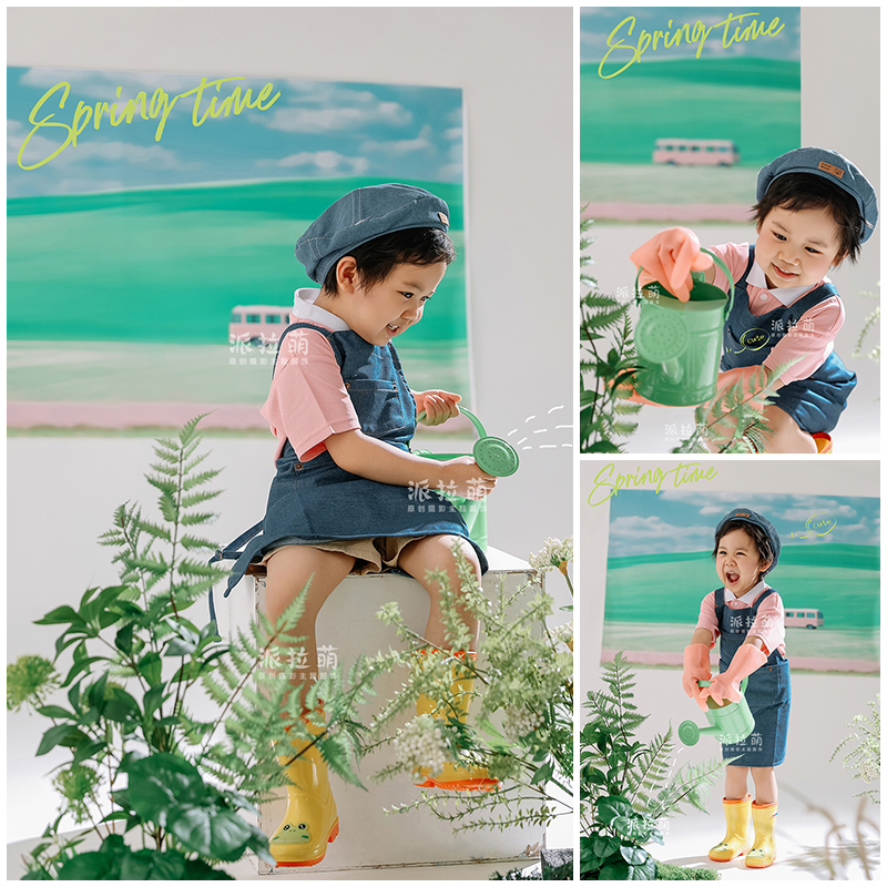 小花匠主题1岁-4岁影楼写真照