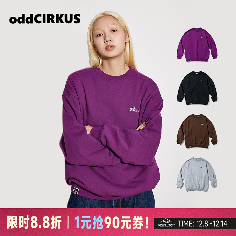 oddCIRKUS复古圆领卫衣