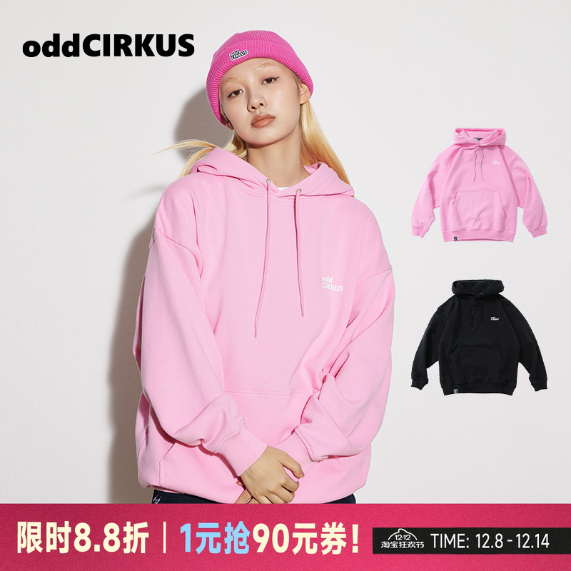 oddCIRKUS连帽卫衣潮流复古经典