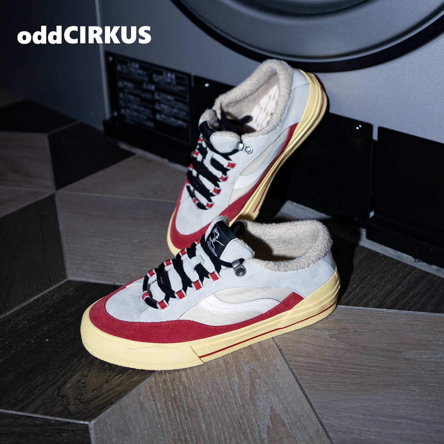 oddCIRKUS Keepit砂岩红板鞋 日系街头滑板鞋复古板鞋男女同款,运动鞋new,板鞋,淘宝优惠券,粉丝福利购,淘宝优惠卷