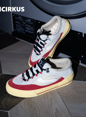 oddCIRKUS Keepit砂岩红板鞋 日系街头滑板鞋复古板鞋男女同款