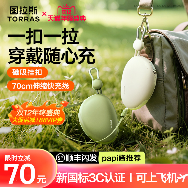 【papi酱推荐】鹅卵石便携闪充