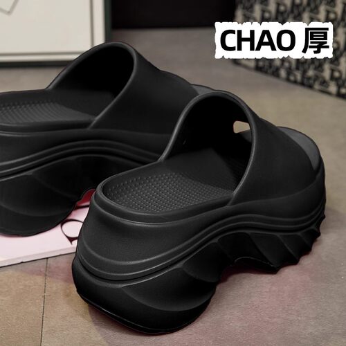 厚底凉拖鞋女夏季外穿高跟防滑