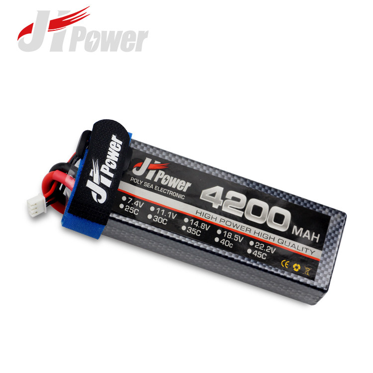 航模锂电池RC遥控攀爬车配件硬壳