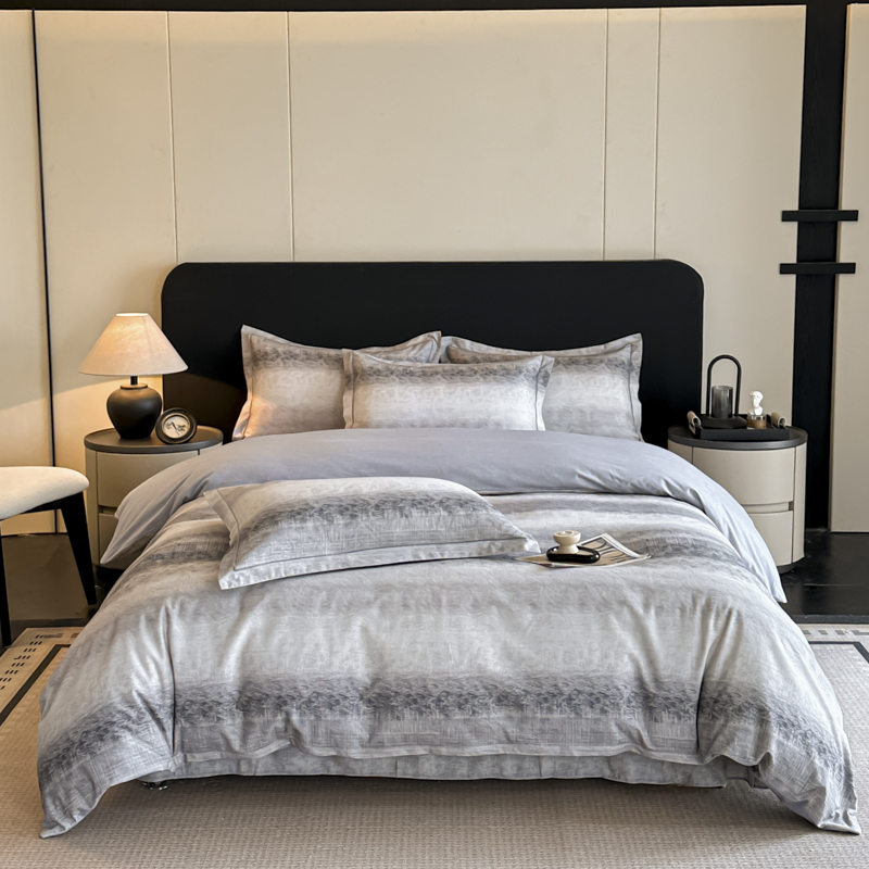 纯棉全棉磨毛被套四件套定制