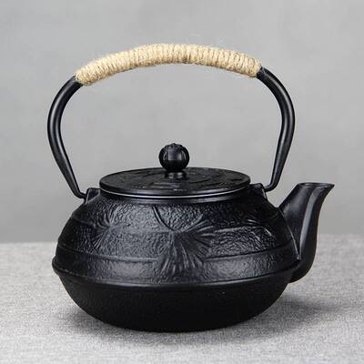600ml日本南部铁壶纹煮水泡茶