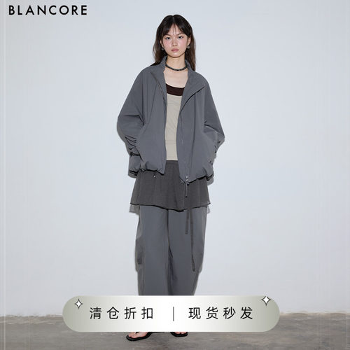 BLANCORE立领宽松廓形外套