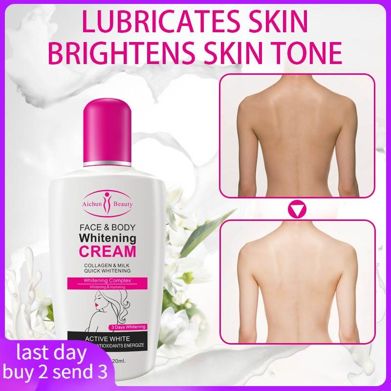 Body Face Whitening Cream men women 男女面部身体乳液