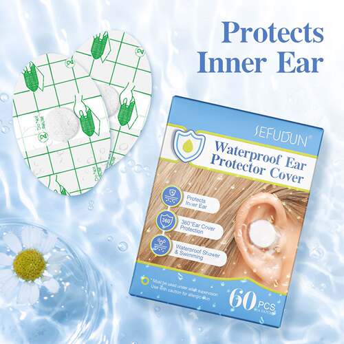Apply waterproof ear patches for children's bathing 水耳