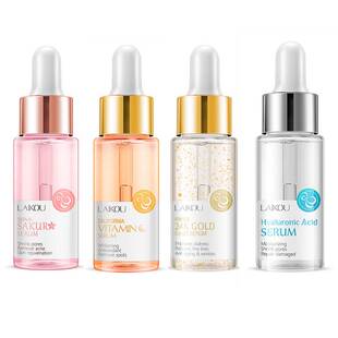 15ml Gold Snail & Vitamin C Whitening Serum Sakura Hyalu