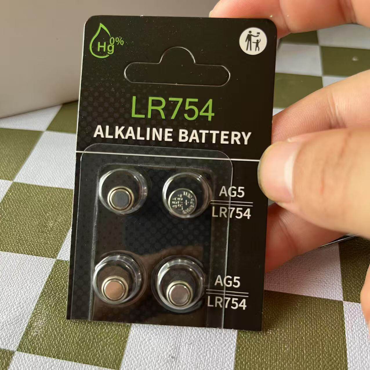 AG5电池手表手环电子助听器LR754