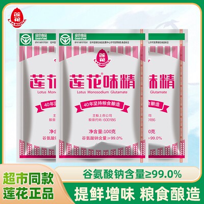 味精颗粒型100g小袋装商用家用无添加餐饮非鸡精调味料