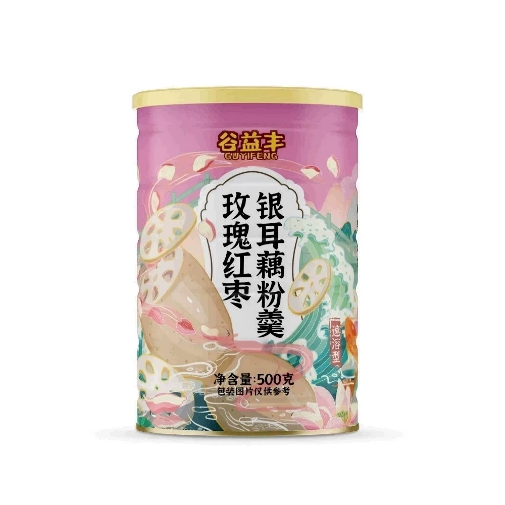 正品玫瑰红枣银耳藕粉羹即食冲饮坚果西湖藕粉旗舰店代餐早餐饱腹