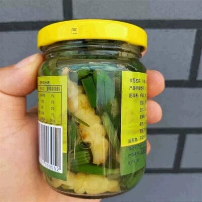 锦州特产虾油什锦小菜工农虾油小菜220g*2瓶包邮清淡咸菜解油腻