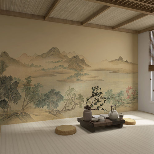 宋氏美学背景墙壁布全国上门安装