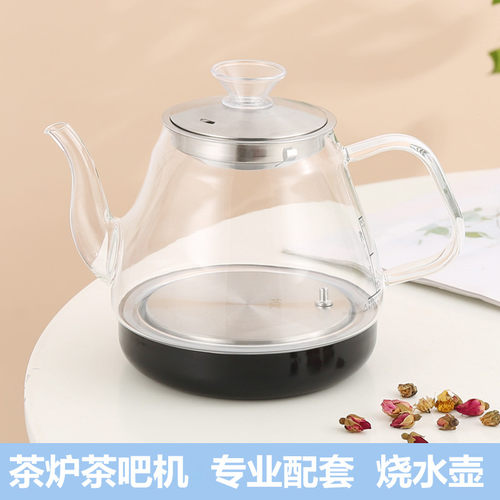 全自动耐热玻璃透明茶壶机泡
