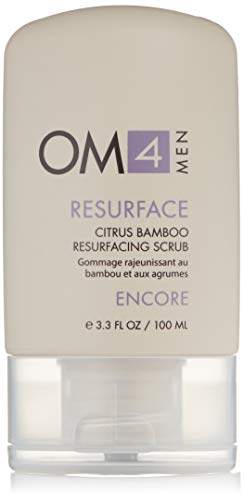 organic male om4 resurface: citrus bamboo resurfacing scrub