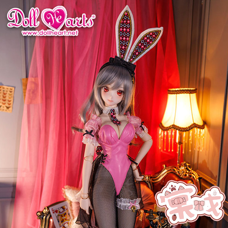 【棠戏BJD】衣服【DollHearts】DH 赌场兔子粉红 3分 娃衣