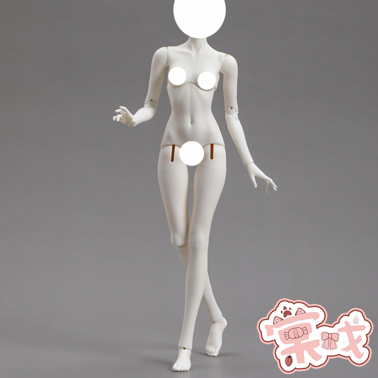 【棠戏BJD】素体包邮【DollZone】DZ 雪狐体42cm 大四女体 4分体