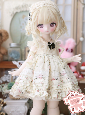 【棠戏BJD娃衣】衣服【Comi】清晨花梦 mdd熊妹巨婴幼熊6分4分