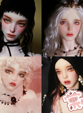 【棠戏BJD】素头【IMPL】3分 EUDORA 达莲娜 Ariana Sadie