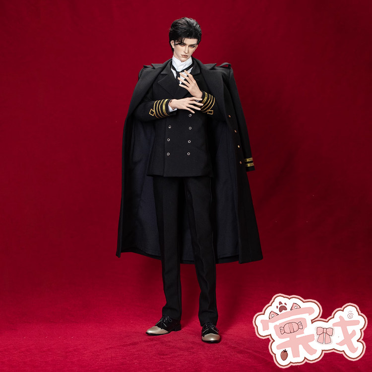 【棠戏BJD】娃娃官服【RD】军装 霸总现代装 75叔体娃衣