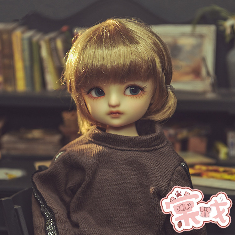 棠戏bjd小啵啵怪6分整娃自制