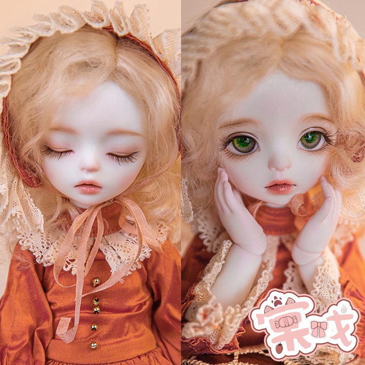【棠戏bjd娃娃】女娃 甜啾&阿秋 6分 1/6【幽谷】包邮送礼包