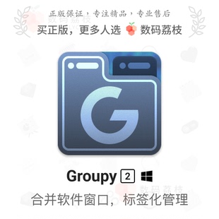 Groupy Win官方正版 增强软件应用窗口标签化合并管理预览PC