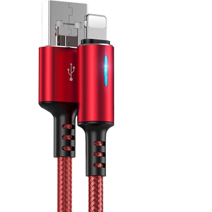 艾胜者 适用苹果数据线快充短iPhone13pro充电宝短线8p短款11平板XR冲电12车载XS MAX手机iPad充电线器14发光
