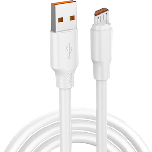 艾胜者120W快充Micro安卓数据线短线加粗蟒蛇线适用华为荣耀vivo三星OPPO手机超短老式接口充电宝USB充电线短