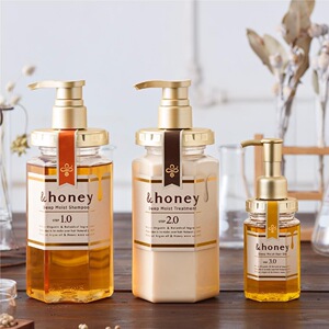 安蒂花子&Honey蜂蜜洗发水丰盈蓬松修复滋润改善毛躁柔顺发质