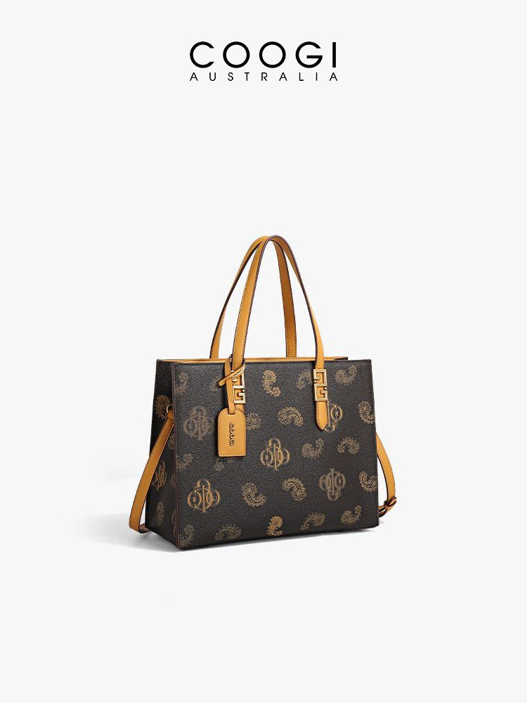 COOGI bag женская новинка 2025 года, легкая роскошная сумка высокого класса, сумка-тоут большой емкости на одно плечо, подарок для пригородных поездок Изображение 1