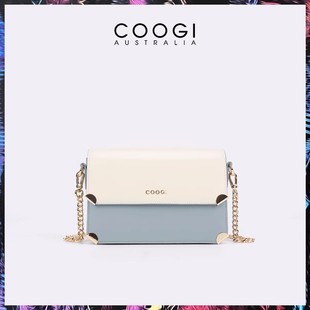 COOGI包包女士新款真皮斜挎包高级感通勤轻奢单肩包小方包腋下包