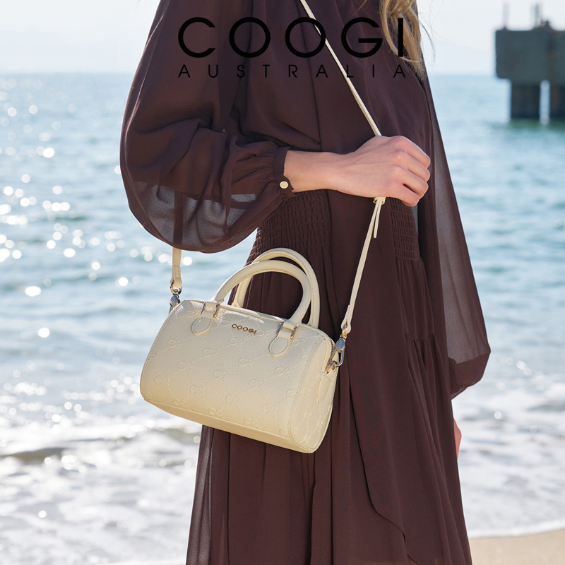 COOGI新款轻奢高级感波士顿包