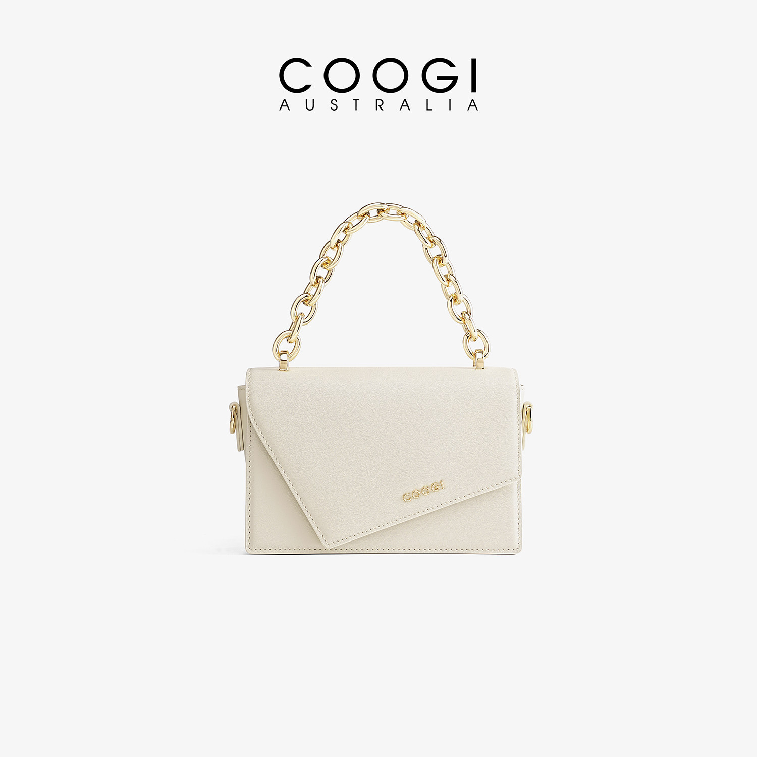 COOGI轻奢品牌小方包时尚单肩包图片