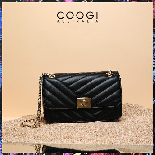 COOGI2025新款轻奢链条小方包