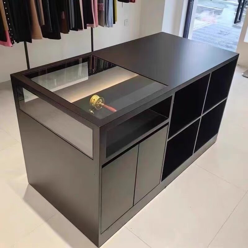 服装店中岛台流水台女柜