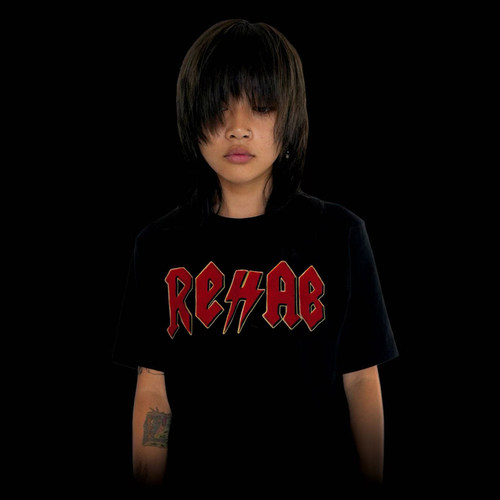 KK11 REHAB RHB_RCKS TEE logo印花限定短袖T恤