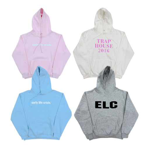 Nettspend Early Life Crisis 2026Merch hoodie限定连帽卫衣帽衫