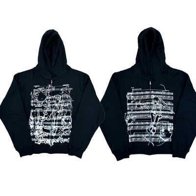 Kuru Backstage hologram zip up hoodie拉链连帽卫衣帽衫外套y2k