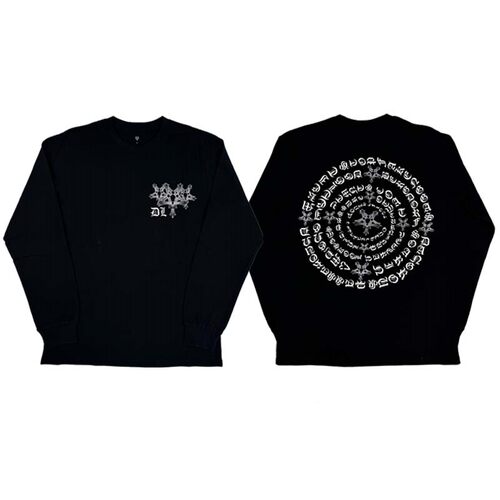 Destroy lonely nostlist long sleeve t shirt 长袖T恤梵文印花
