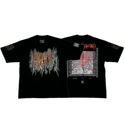 Ken Carson A Great Chaos Tour Leg 2 Logo tee短袖T恤opium