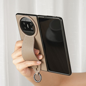 全包真皮腕带支架折叠屏防摔保护套mtx5头层牛皮男女新品 适用华为matex7手机壳新款 X6典藏版 轻薄外壳高档