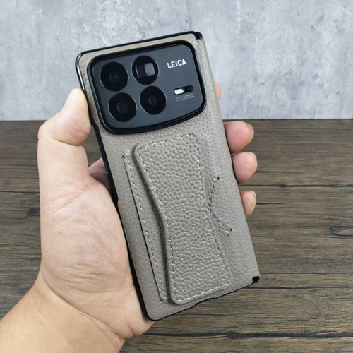 小米mixfold4手机壳真皮磁吸铰链