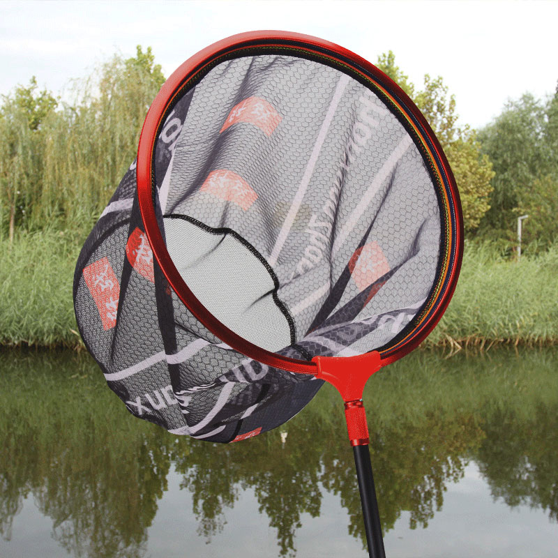 捞鱼网布不挂钩超轻加深钓鱼网兜抄鱼杆捞鱼网捞虾蝌蚪网布