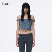 牛仔背心上衣女 ROSS 虞书欣明星同款 GREG