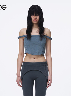 【虞书欣明星同款】GREG ROSS 牛仔背心上衣女